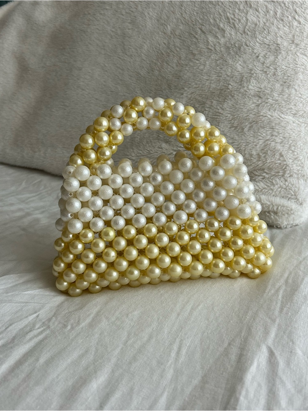 ZANZIBAR PEARL BEADED HANDBAG